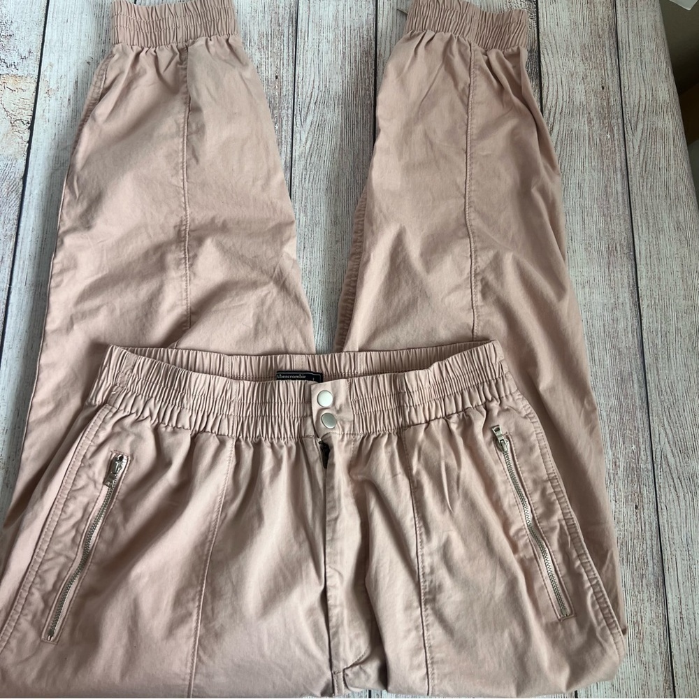 Abercrombie & Fitch Pink Jogger Pants Large